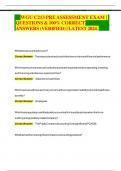 WGU C213 PRE ASSESSMENT EXAM &vert; QUESTIONS & 100&percnt; CORRECT ANSWERS &lpar;VERIFIED&rpar; &vert; LATEST 2024&period; UPDATE20 &vert; GRADE A&plus;