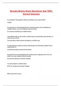 Nevada Notary Exam Questions And 100&percnt; Correct Answers
