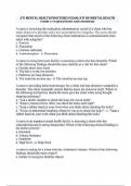 ATI MENTAL HEALTH PROCTORED EXAM&sol;ATI RN MENTAL HEALTH FORM C 70 QUESTIONS AND ANSWERS