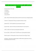 NUSA 401 exam 4 &vert;Questions with 100&percnt; correct answers