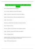 NUSA 401 exam 5 &vert;Questions with 100&percnt; correct answers