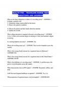  TRAVEL NURSING PACKAGED EXAMS&excl;&excl;&excl;
