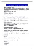 PN 135 OB EXAM 2 INTRAPARTUM