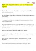 ECN-460 Final Questions And Answers Latest Update