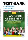 Test Bank For Classroom Assessment Principles and Practice that Enhance Student Learning and Motivation&comma; 8th Edition by James H&period; McMillan&comma; &lpar;All Chapter 1-15&rpar;