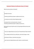 Hootsuite Platform Certification Exam &lpar;A&plus; Rated&rpar;