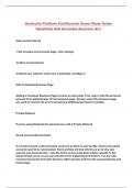 Hootsuite Platform Certification Exam Study Guide Questions And Accurate Answers &lpar;A&plus;&rpar;