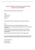 HOOTSUITE PLATFORM CERTIFICATION BUNDLED EXAMS WITH COMPLETE SOLUTIONS &lpar;A&plus;&rpar;