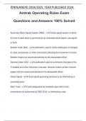 AMTRAK Exam PACKAGE DEAL QUESTIONS WITH 100&percnt; CORRRECT ANSWERS &vert; LATEST UPDATE &vert; VERIFIED AND APPROVED 