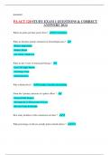 PA ACT 120 STUDY EXAM 1 QUESTIONS & CORRECT  ANSWERS 2024