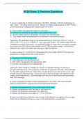 2024&sol;2025 N328 Exam 2 Practice Questions &vert; Answered with Complete Solutions