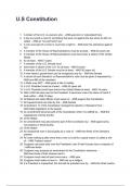U&period;S Constitution QUESTIONS WITH CORRECT ANSWERS 2025&sol;2026