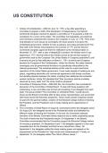 US CONSTITUTION QUESTIONS WITH CORRECT ANSWERS 2025&sol;2026