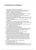 Creating the Constitution QUESTIONS WITH CORRECT ANSWERS 2025&sol;2026