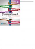 Test Bank for Operations Research  An Introduction 10th Edition by Hamdy A&period; Taha&period;pdf 