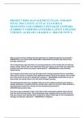 PROJECT RISK MANAGEMENT EXAM &sol; PJM 6015  FINAL 2024 LATEST ACTUAL EXAM REAL  QUESTIONS AND CORRECT DETAILED ANSWERS  &lpar;CORRECT VERIFIED ANSWERS&rpar; LATEST UPDATED  VERSION &vert;ALREADY GRADED A&plus; &lpar;BRAND NEW&excl;&excl;&rpar;