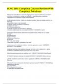 IAAO 300&colon; Complete Course Review With Complete Solutions