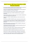 IAAO Course 300 Exam Questions With Precise Answers
