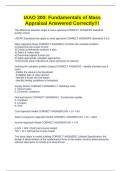 IAAO 300&colon; Fundamentals of Mass Appraisal Answered Correctly&excl;&excl;&excl;