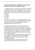 AT BOC Prep Domain II - Examination&comma; Assessment and Diagnosis Questions With Complete Solutions