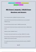 MS1 Exam 2 Jeopardy &plus; NCLEX Exam Questions and Answers