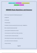 OSG202 Exam Questions and Answers