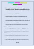 OSG202 Exam Questions and Answers