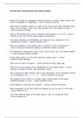 FIRE INSPECTOR 1 STUDY QUESTIONS WITH CORRECT ANSWERS