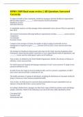 HPRS-3309 final exam review &vert;&vert; All Questions Answered Correctly&period;