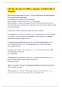 DIT 121 Exam 2 &vert; 100&percnt; Correct &vert; Verified &vert; 2024  Version