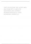 Exam &lpar;elaborations&rpar; TNCC 9TH EDITION TNP