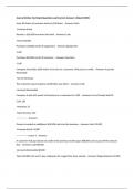 Journal Entries Test Bank Questions and Correct Answers  &lpar;Rated 100&percnt;&rpar;