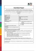 Paper NTI Social work in de praktijk &lpar;5748&rpar; incl&period; beoordelingsformulier &lpar;beoordeeld met een 8&period;0&rpar;