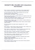 NAVSUP P-485&comma; VOLUME I &lpar;CH 1&rpar; Questions And Answers