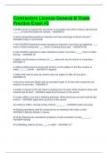 VA Contractors License General B Trade Practice Exam &num;2