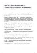 BOCATC Domain 2 &lpar;Exam&comma; Dx&comma; Assessment&rpar; Questions And Answers