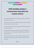 IFSTA 7th Edition&colon; Chapter 2 Communications study guide with complete solutions
