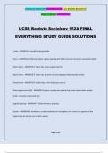 UCSB Baldwin Sociology 152A FINAL EVERYTHING STUDY GUIDE SOLUTIONS