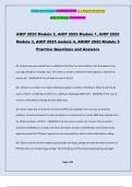 AHIP 2025 Module 2&comma; AHIP 2025 Module 1&comma; AHIP 2025 Module 3&comma; AHIP 2025 module 4&comma; AHHIP 2025 Module 5 Practice Questions and Answers