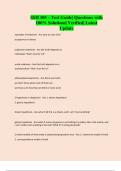 SSH 105 &ndash; Test Guide&vert; Questions with 100&percnt; Solutions&vert; Verified&vert; Latest Update