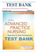 Test Bank for Advanced Practice Nursing&colon; Essentials for Role Development&comma; 5th Edition by Lucille A&period; Joel&comma; F&period;A&period; Davis&vert;9781719642774&vert;All Chapters 1-30&vert; LATEST