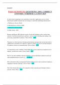 PALO ALTO PCCSA QUESTIONS &vert; 100&percnt; CORRECT  ANSWERS &vert; VERIFIED &vert; LATEST 2025