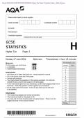 Actual 2024 AQA A-level PHYSICAL EDUCATION 7582&sol;1 Paper 1 Merged Question Paper  &plus; Mark Scheme Actual 2024 AQA A-level PHYSICAL EDUCATION 7582&sol;1 Paper 1 Factors affecting  participation in physical activity and sport Merged Question Paper &plus; Mark Scheme