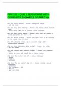 PPN 101 - QUIZ 1 QUESTIONS WITH COMPLETE ANSWERS GRADED A&plus;&period;