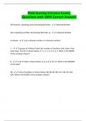 TEAS Nursing Entrance Exam&vert; Questions with 100&percnt; Correct Answers