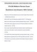 ISDS Exam PACKAGE DEAL QUESTIONS WITH 100&percnt; CORRRECT ANSWERS &vert; LATEST UPDATE &vert; VERIFIED AND APPROVED 