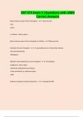 OST 575 Exam 3 &vert;Questions with 100&percnt; Correct Answers