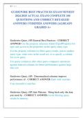 GUIDEWIRE  EXAMS PACKAGE DEAL  NEWEST 2024-2025 ACTUAL EXAM COMPLETE QUESTIONS AND CORRECT DETAILED ANSWERS &lpar;VERIFIED ANSWERS&rpar; &vert;ALREADY GRADED A&plus;
