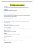 WJEC Criminology Unit 3 2024&vert;2025