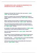 WASHINGTON LAWS AND RULES PERTINENT TO  INSURANCE EXAM &lbrace;GRADED A&rcub; &bull; Violations of US Code Title 18 section 1033&comma; may result in - CORRECT  ANSWER Fine and&sol;or imprisonment Charles is a producer who is licensed in Washington but resides in  Oregon&period; Charles i